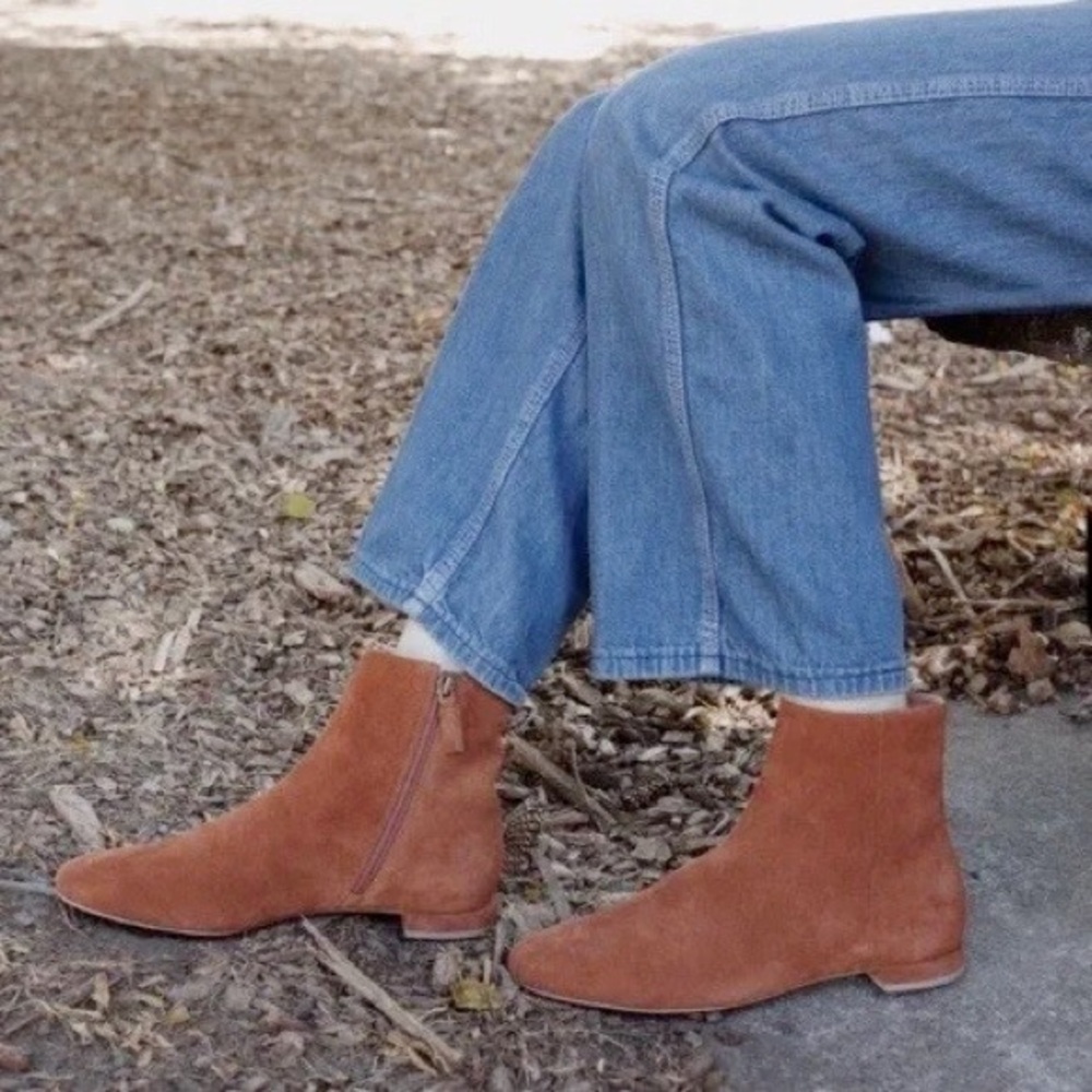 Brand new Doen suede boots